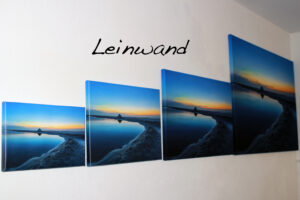 Leinwände in vielen Formaten